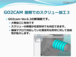 GO2cam　旋削特殊ねじ加工　部品加工用CAD/CAM