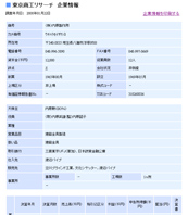東京商工リサーチ(TSR)の企業情報データの閲覧