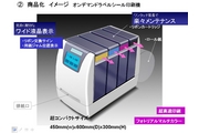 オンディマンドラベルシール印刷機(開発中の製品イメージ）