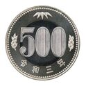 500円硬貨　【2021/11/2ブログ】