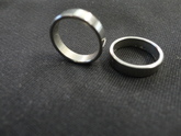 チタン素材のリング