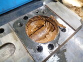 NC複合旋盤　回転工具　ミーリングユニット　修理　メンテナンス　分解　汚れ