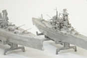 消失鋳造でアルミ艦船模型を作る