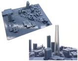3Dプリンタ造形　展示品　ジオラマ　ディスプレイ　模型