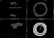 図面の無い自由曲線をもつサンプルをCTスキャンを使いCADデータに変換