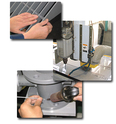 塩ビ溶接加工　/　プラスチック　NCルーター加工　/　樹脂　旋盤加工　（PVC製タンク、水槽、ユニット装置）
