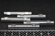 鉄（S45C）材のΦ8シャフト製品の加工になります。
