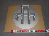 砂型鋳造　アルミ合金鋳物　AC4Ｃ-Ｔ6　電力関係部品　フタ