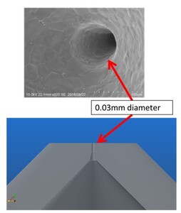 【30μmのマイクロディスペンサーノズル】で量産性向上!