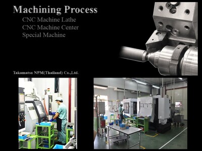 タイ生産：　油圧部品の高精度加工と一貫生産！