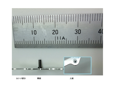 カシメ　ハイスピン　量産　小部品　長野