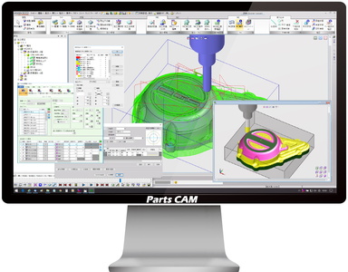 部品加工向け2次元・3次元融合CAD/CAMシステム