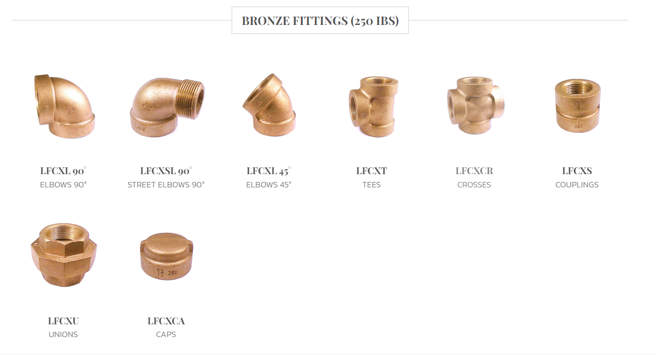 ブロンズフィッティング (250 IBS) タイ サムットサーコーン SIAM FITTINGS CO., LTD.