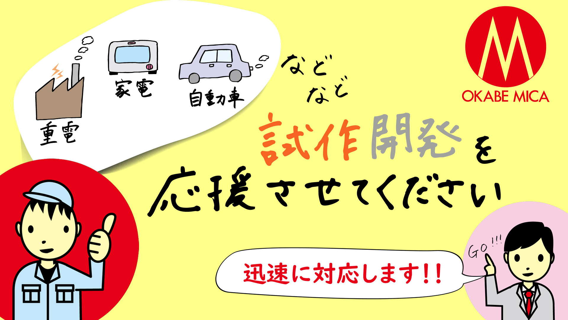 UL94V-0 取得  耐熱絶縁マイカプレート