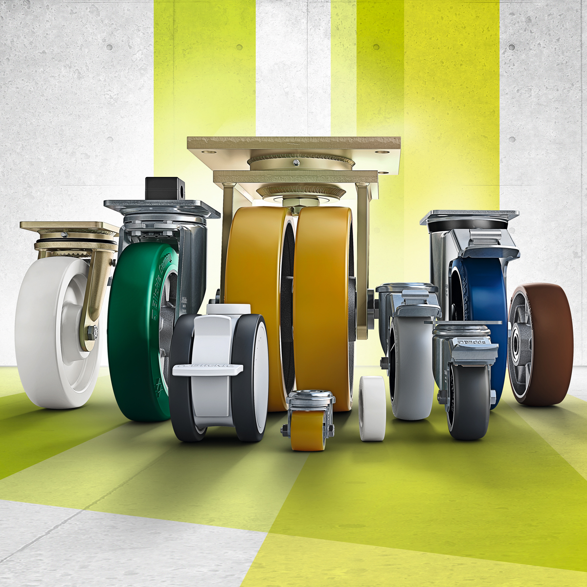 Blickle(ブリックレ)社製 キャスター・ホイール