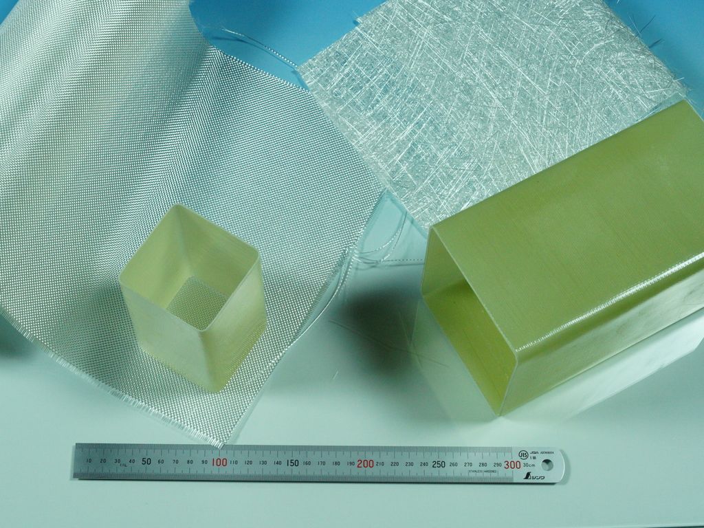 【ガラスクロス】FRP工法による樹脂製品（ガラスマット）