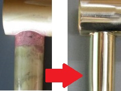 バフ研磨 鏡面仕上げ チタン 樹脂 銅 真鍮 ステンレス等 有限会社 タカシマ技研
