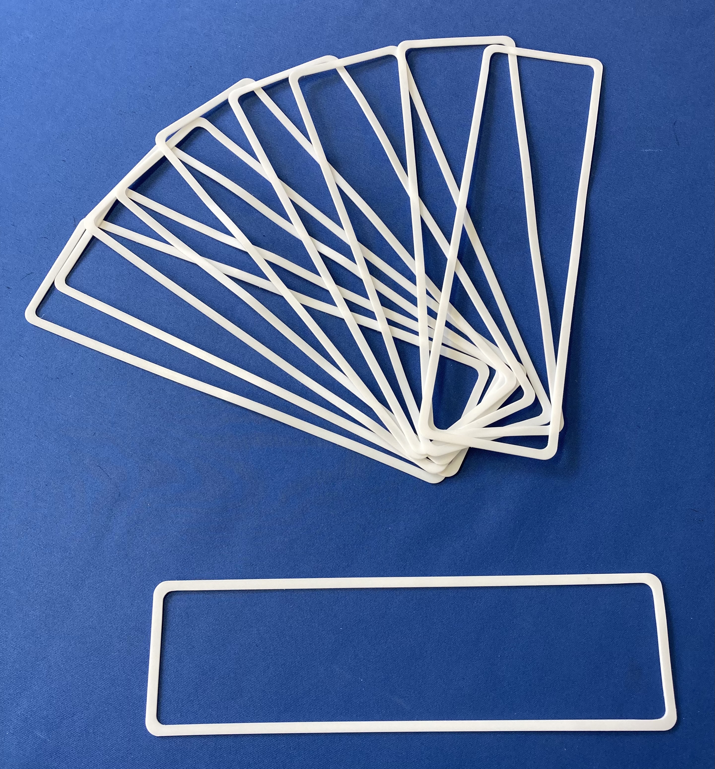 樹脂ガスケット　PTFE　フッ素樹脂シートプロッター加工