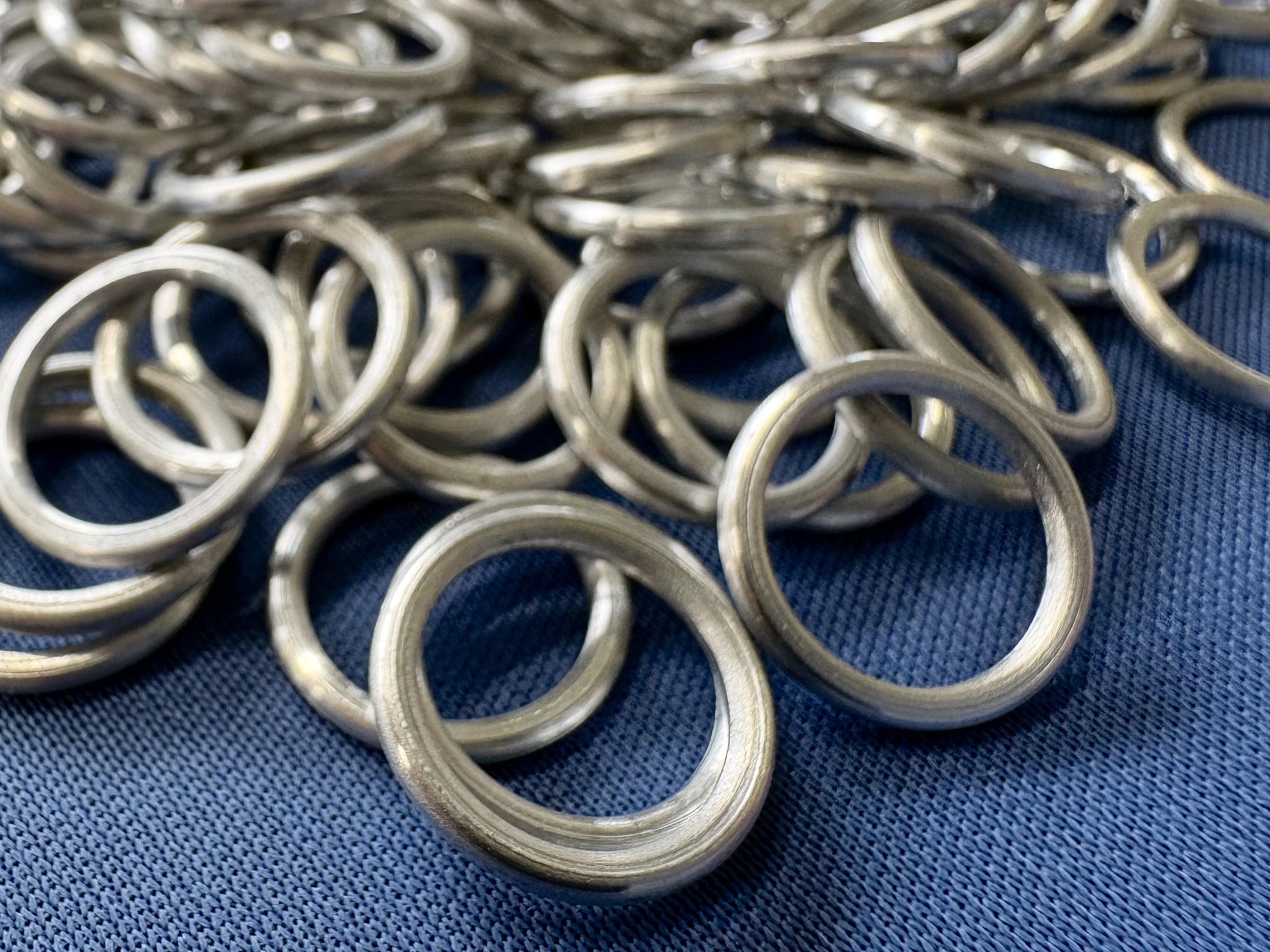 金属Oリング製作　アルミ製Oリング　特注・オーダー製作可能