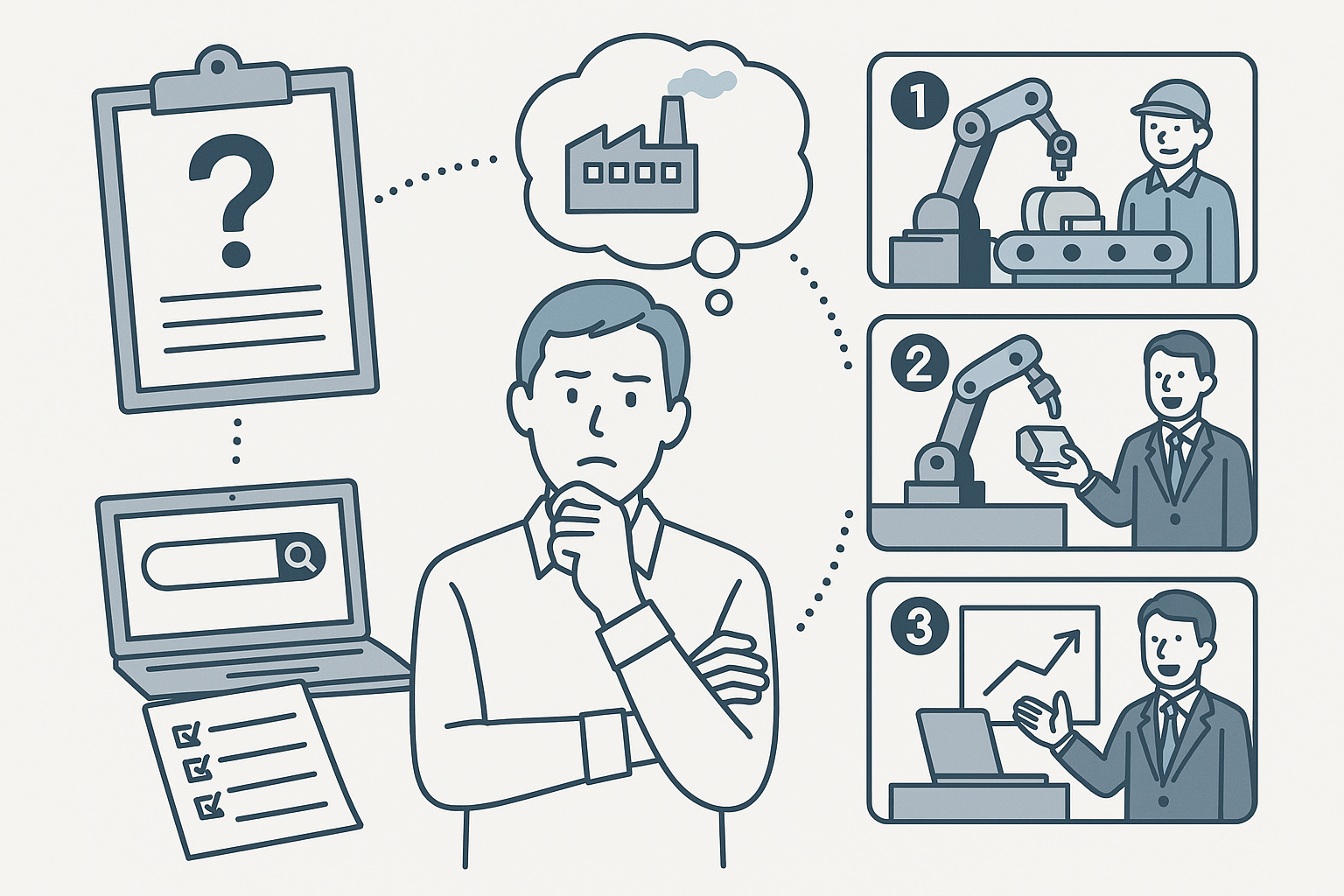 生産ライン改善を相談できる会社をどう選ぶ？