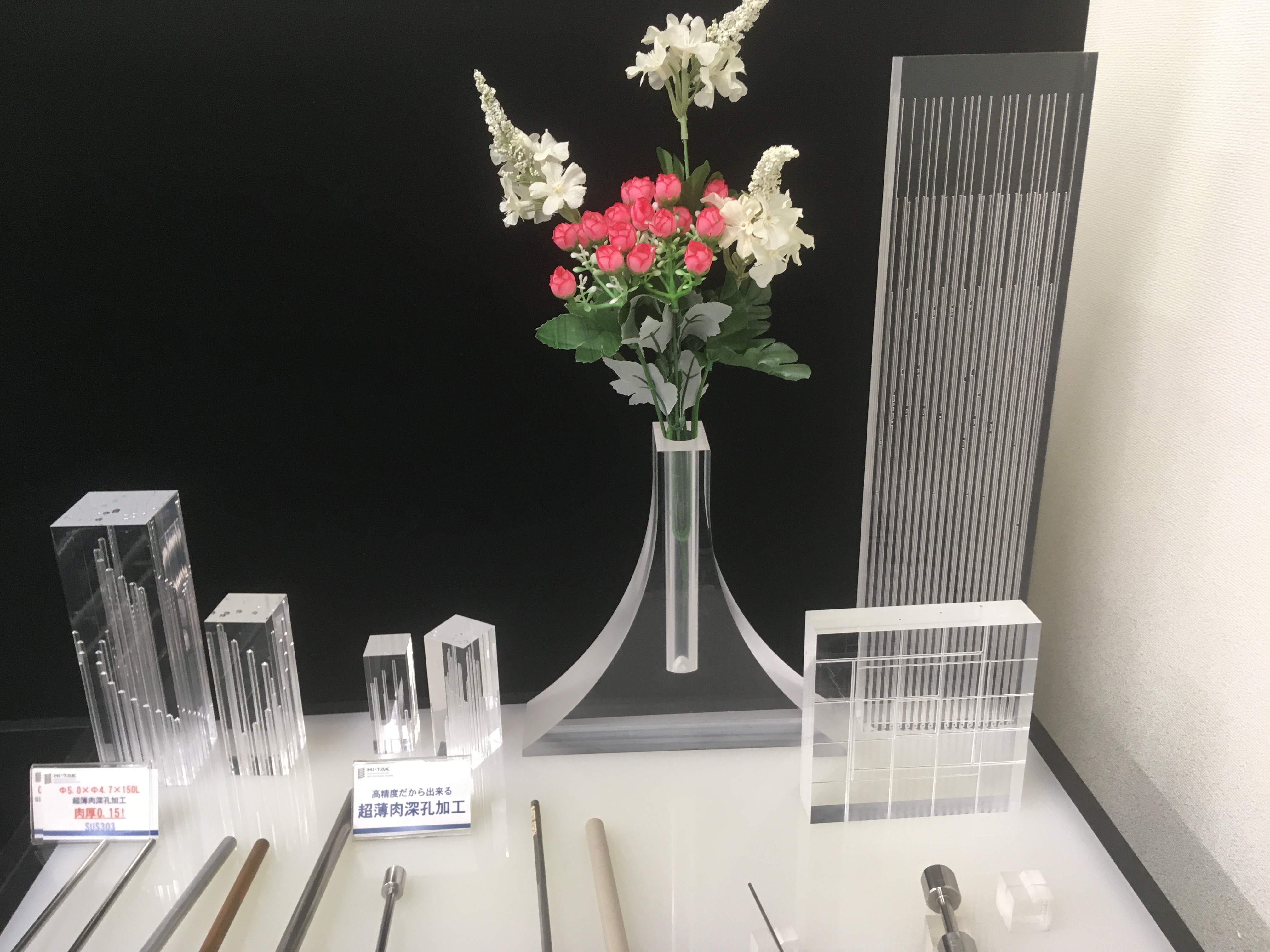 エンプラ樹脂（PEEK・PGA・POM）の深穴加工｜φ1mm×L150mmを高精度で量産