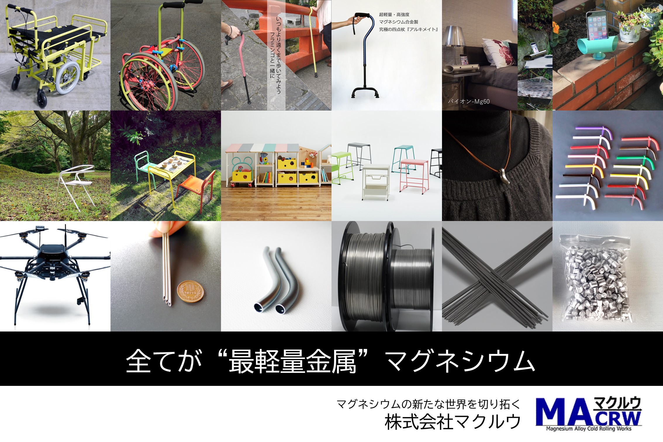 マグネシウム合金加工（押出し、溶接など）